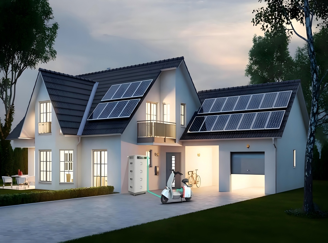 Integrated Solar PV building